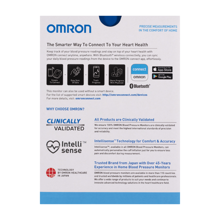 Omron Standard Blood Pressure Monitor  M-L Cuff - Bluetooth® image 6