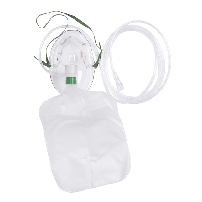 Oxygen Mask Non Rebreather with Safety Vent 2.1m Tubing