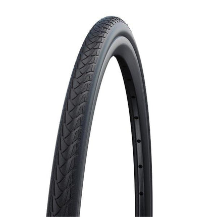 Schwalbe Wheelchair Marathon Plus 24 x 1.00" (25-540) Evolution Line Black Reflective Sidewall Tyre