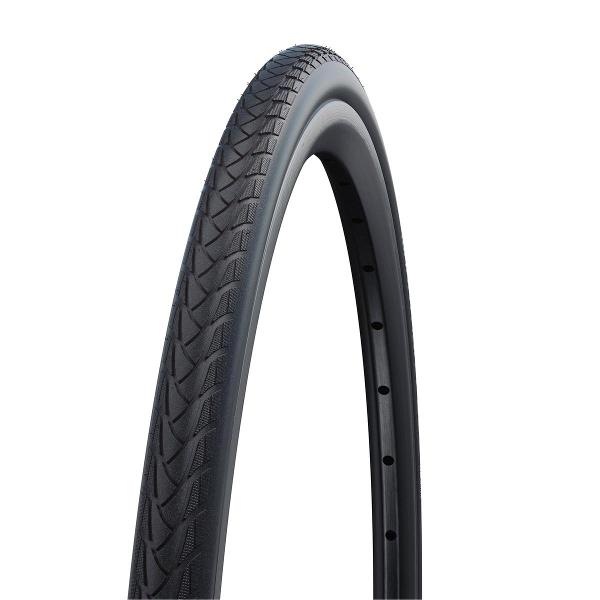 Schwalbe Wheelchair Marathon Plus 24 x 1.00" (25-540) Evolution Line Black Reflective Sidewall Tyre
