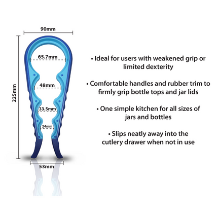Universal Jar and Bottle Opener