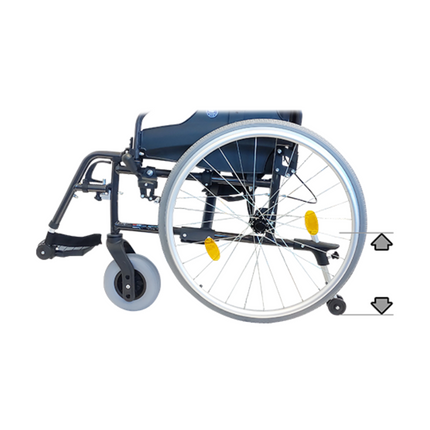 Jasper Wheelchair - Anti Tip Wheels image 2