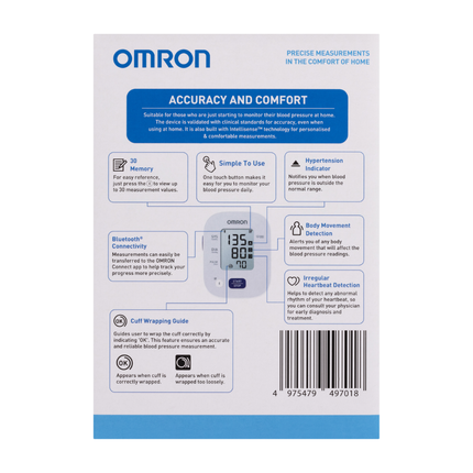 Omron Standard Blood Pressure Monitor  M-L Cuff - Bluetooth® image 5