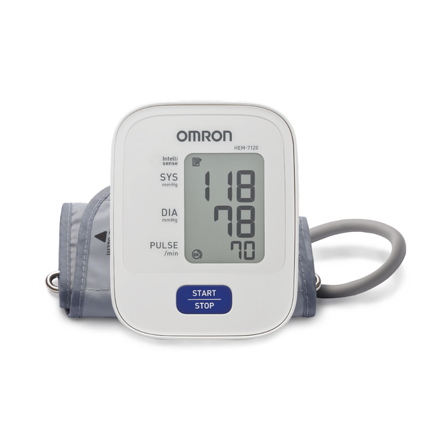 Omron Basic Blood Pressure Monitor  - Medium Cuff image 1