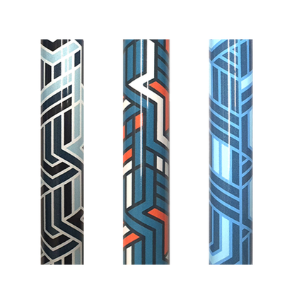 Narrow Neck Walking Stick - Geo Pattern image 3