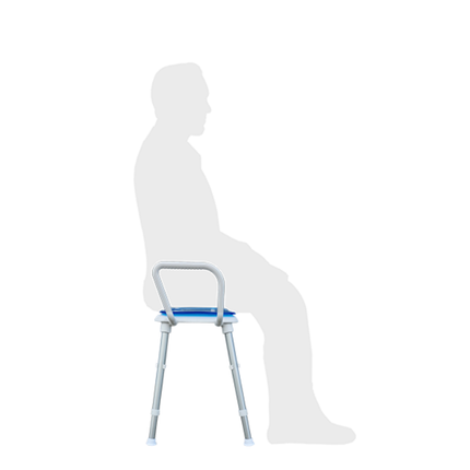 ComfiGEL Pad - Space Saver Shower Stool image 2