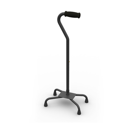 Steel Offset Quad Cane image 0