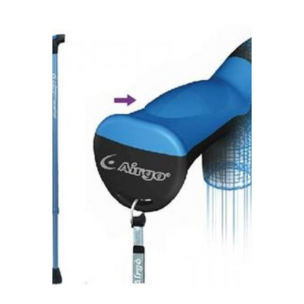 Airgo® Comfort-Plus™ Offset Cane W/MiniQuad ultra-stable tip image 3