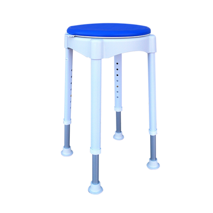 Strong Round Bathroom Stool image 0
