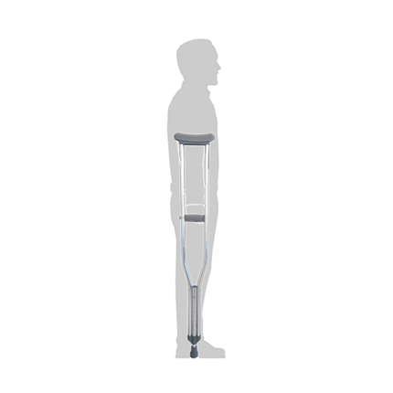 Standard Underarm Crutches image 3