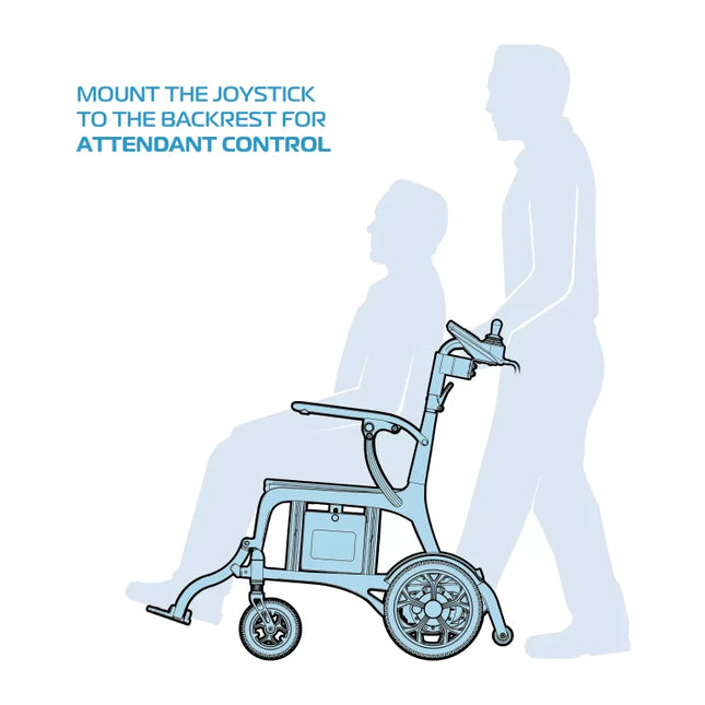 ATTENDANT JOYSTICK MOUNT FOR ENDURO POWERLITE RANGE