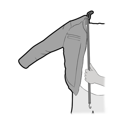 Wooden handle Dressing Stick image 3