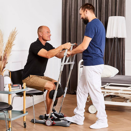 Molift Raiser Pro Sit to Stand Transfer Platform image 10