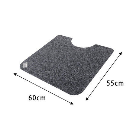 Conni Toilet Floor Mat - 55x60