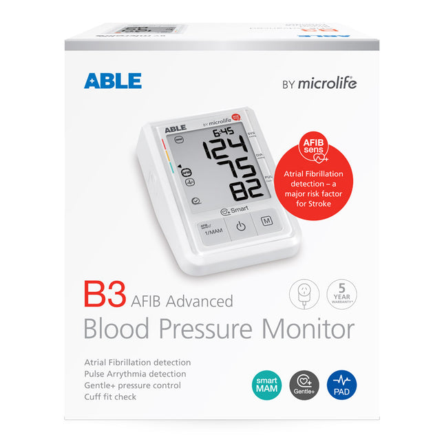 Microlife B3 AFIB Advanced Blood Pressure Monitor