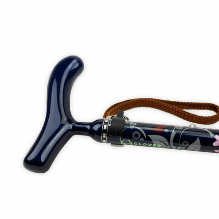 Blossum Floral Carbon Fibre Folding Cane