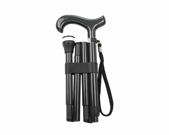 Black Diamond Carbon Fibre Folding Cane