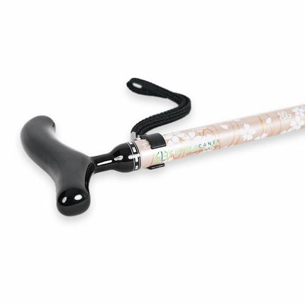 Bloom Floral Carbon Fibre Folding Cane