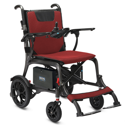 Enduro Powerlite Side Folding Carbon Fibre Electric Wheelchair