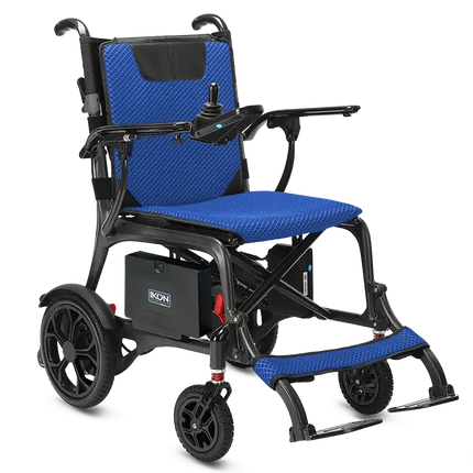 Enduro Powerlite Side Folding Carbon Fibre Electric Wheelchair