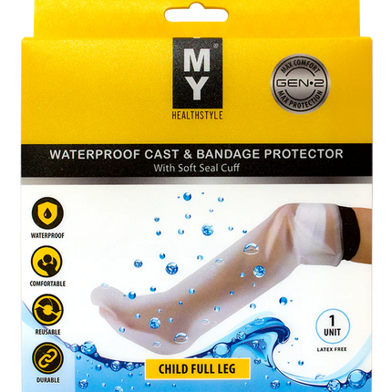 Waterproof Cast & Bandage Protector - Full Leg