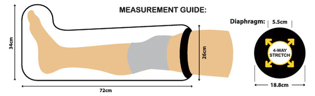 Waterproof Cast & Bandage Protector - Full Leg
