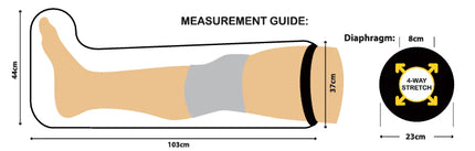 Waterproof Cast & Bandage Protector - Full Leg