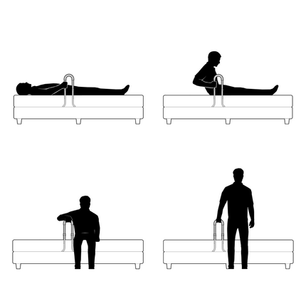 Adjustable Height Bed Rail