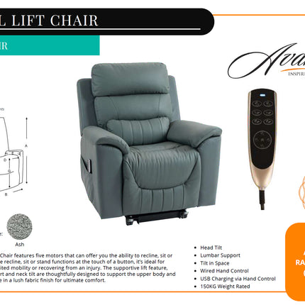 Royal 5 Motor Lift Tilt Chair