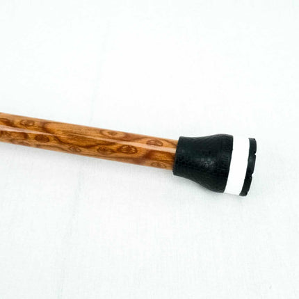 Wood Grain Carbon Fibre Folding Cane