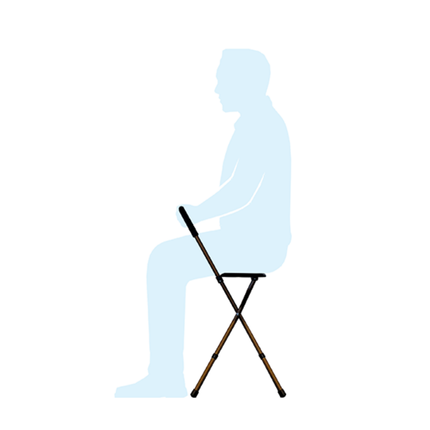 Height Adjustable Seat Cane image 3