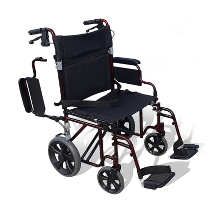 Deluxe Transport Wheelchair image 1