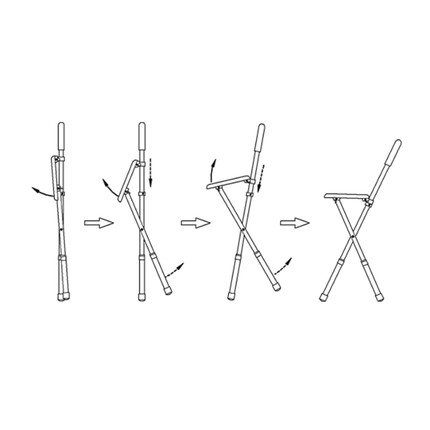 Height Adjustable Seat Cane image 4