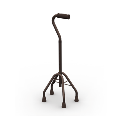 Aluminium Offest Quad Cane image 1