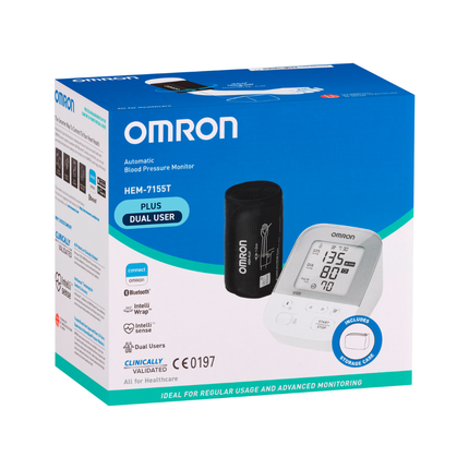 Omron Plus Dual User Blood Pressure Monitor  - Bluetooth® image 2