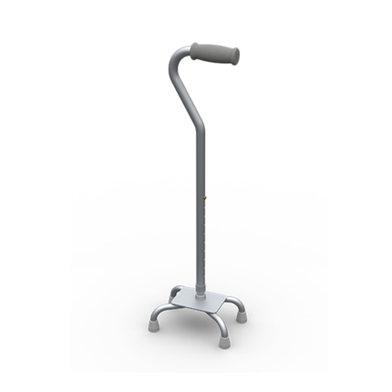 Steel Offset Quad Cane image 0