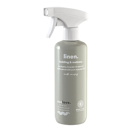 Euclove Non-Toxic Natural Linen Bedding & Mattress Spray (500mL)