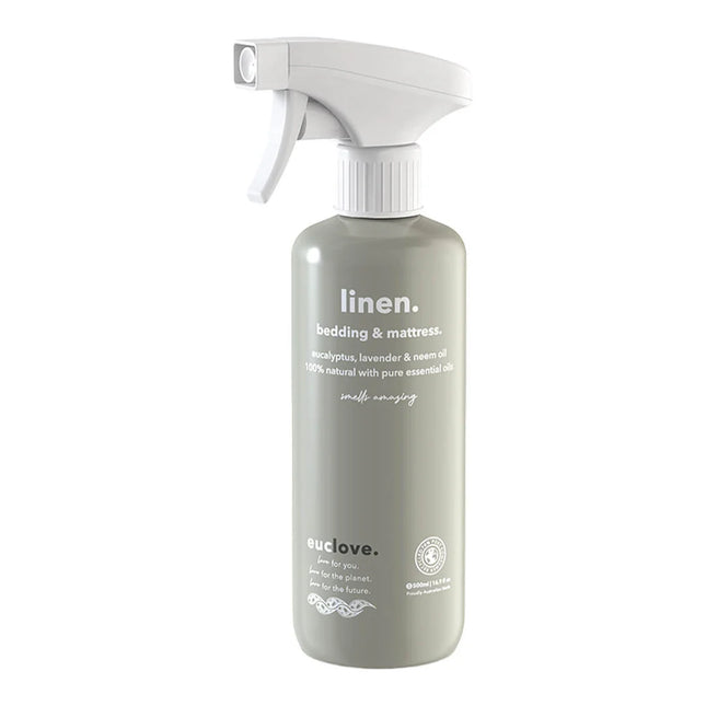 Euclove Non-Toxic Natural Linen Bedding & Mattress Spray (500mL)