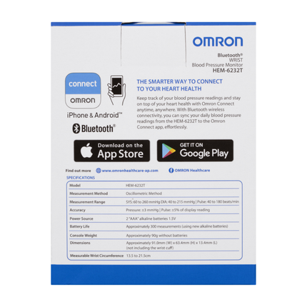 Omron Elite Wrist Blood Pressure Monitor - Bluetooth® image 5