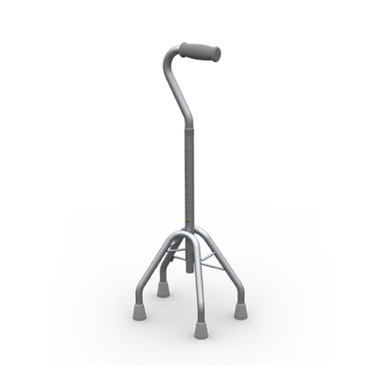 Aluminium Offest Quad Cane image 0