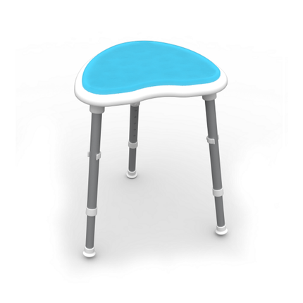 ComfiGEL Pad - Space Saver Corner Shower Stool image 0
