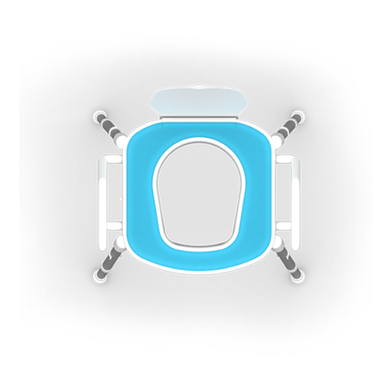 ComfiGEL Pad - Space Saver Toilet Seat Raiser image 2