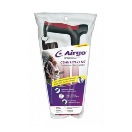 Airgo® Comfort-Plus™ Folding Aluminium Cane image 1