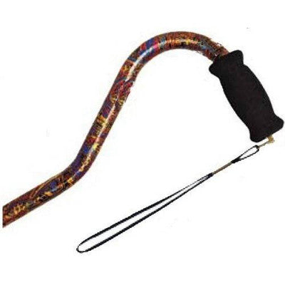 Hugo® Offset Comfort Handle Patterned Cane